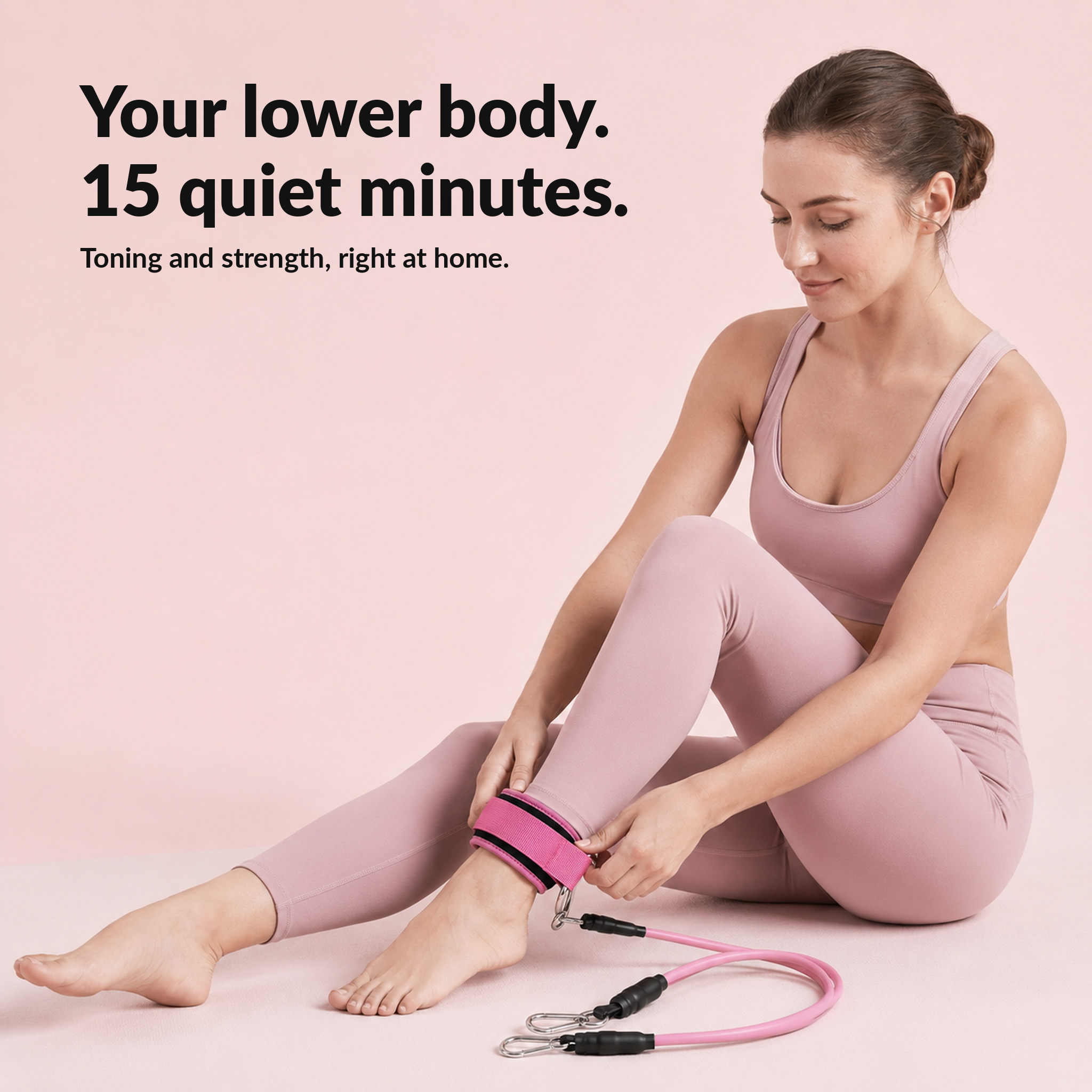 KovaFit Leg & Glute Resistance Band Set