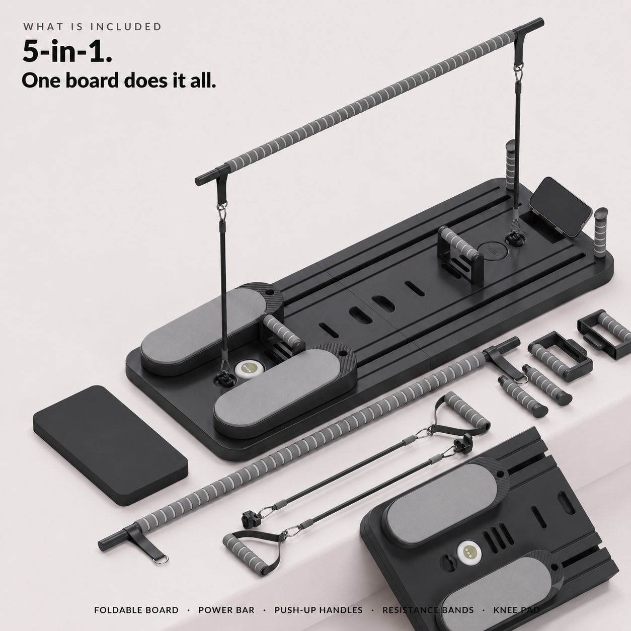 KovaFit 5-in-1 Pilates Studio Board | Smart Home Studio