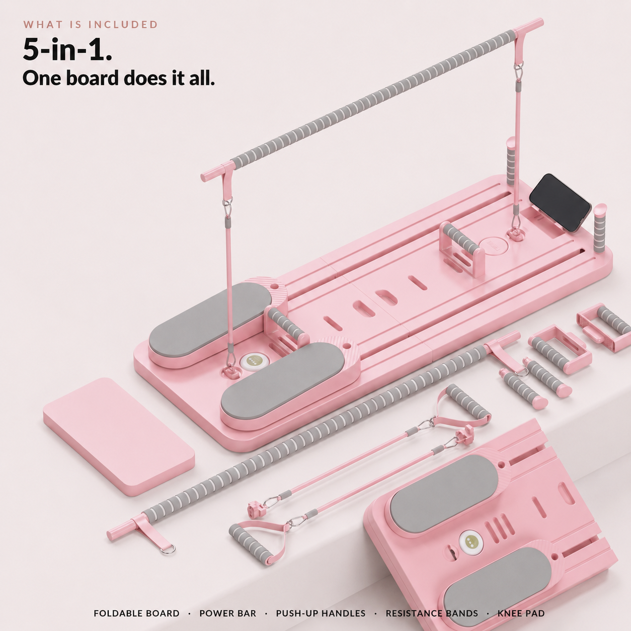 KovaFit 5-in-1 Pilates Studio Board | Smart Home Studio