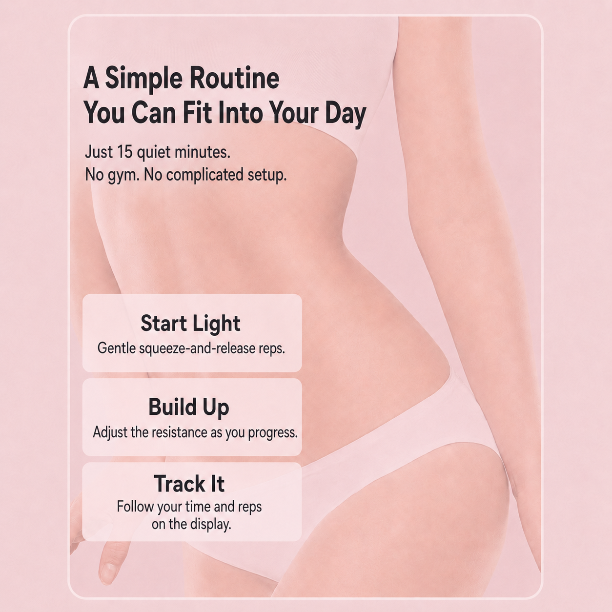 KovaFit Pelvic Floor Muscle Trainer & Kegel Exerciser