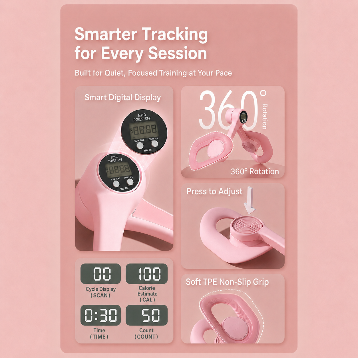 KovaFit Pelvic Floor Muscle Trainer & Kegel Exerciser